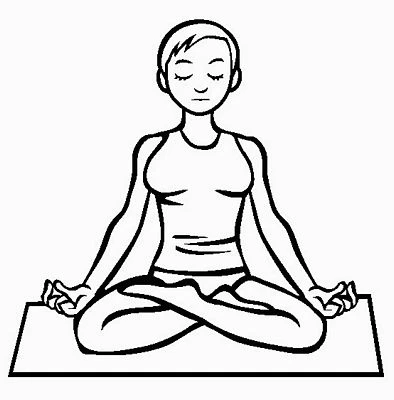 Yoga Instructor Diecut Decal