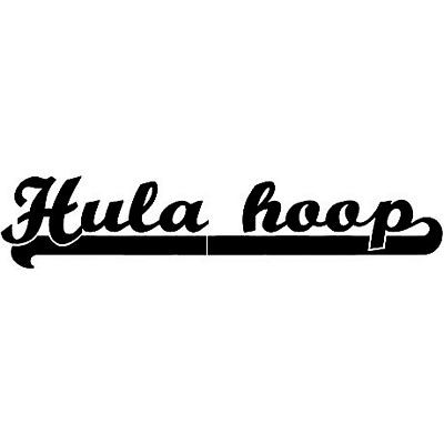 Hula Hoop Diecut Decals PAIR 7