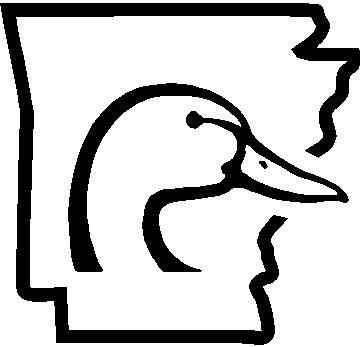 duck head ANY STATE OUTLINE decal 44
