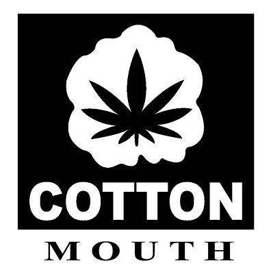 Cotton Mouth Sticker