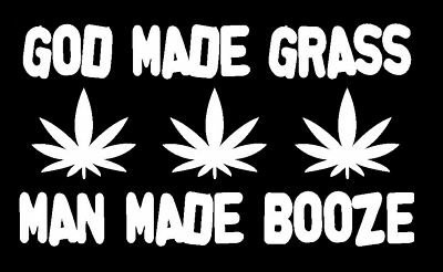 God Make Grass Decal
