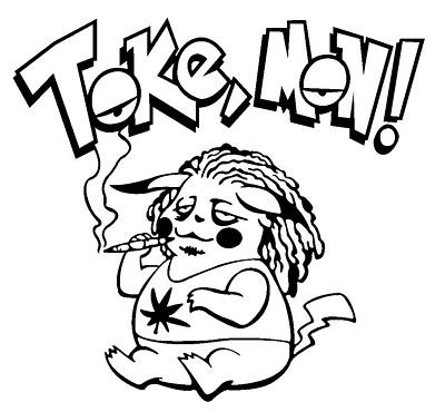 Toke Mon Sticker