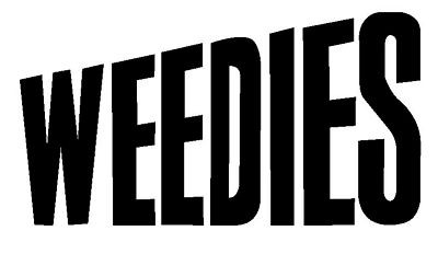 Weedies Decal