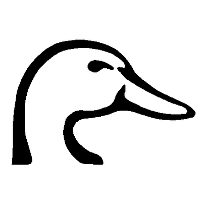 Duck Head Decal 571