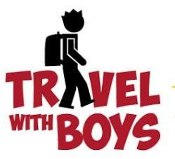 TRAVEL WITH BOYS RESORT STICKER