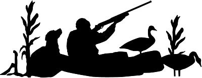 Goose Hunt Layout Blind Wall Decal