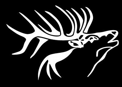 Elk Hunting Decal