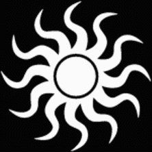 Pagan Sun Diecut Car Decal