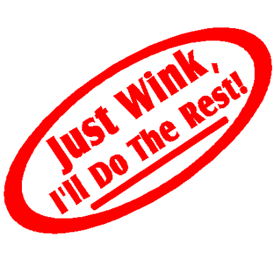Just Wink decal 810