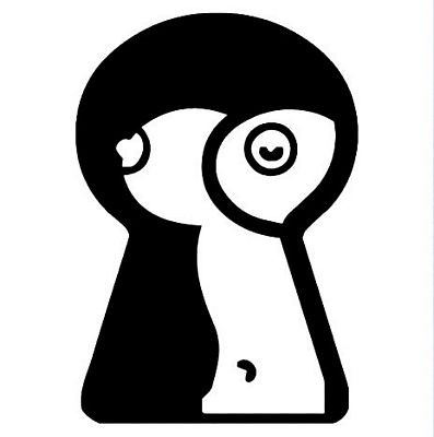 Keyhole Sexy Decal Sticker
