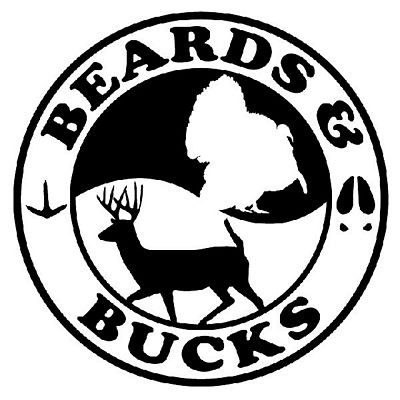 Beards and Bucks Vinyl Hunting Car Decal