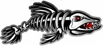 1 Skeleton Fish Boat Graphics 77 RIGHT