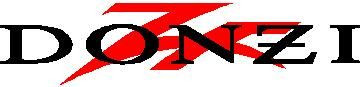 Donzi 2 Color ZF Decal Sticker 09
