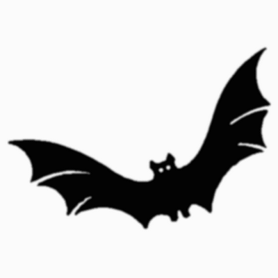 Bat vinyl decal 02g