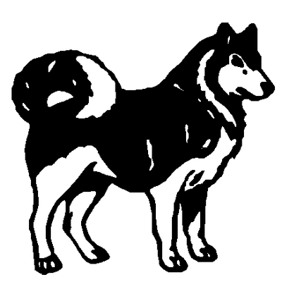 Husky Decal 857