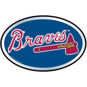 MLB Atlanta Braves Color Auto Emblem