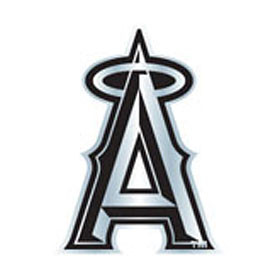 MLB Los Angeles Angels of Anaheim Silver Auto Emblem
