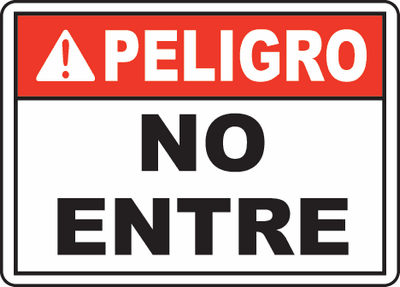 No Admittance Sign 4