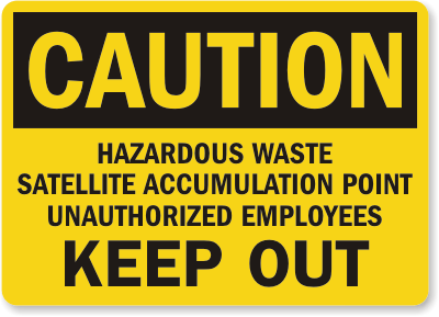 Unauthorized Employees Caution Sign