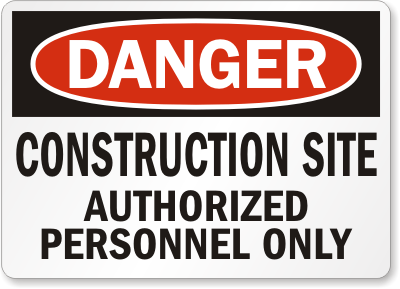 Construction Safety Sign 08