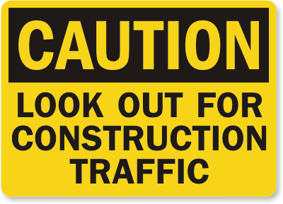 Construction Safety Sign 11