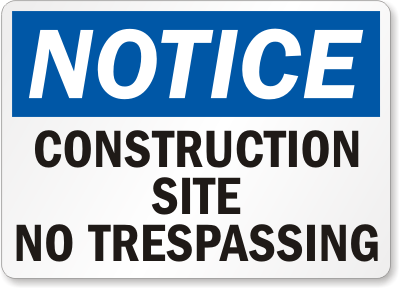 Construction Safety Sign 20