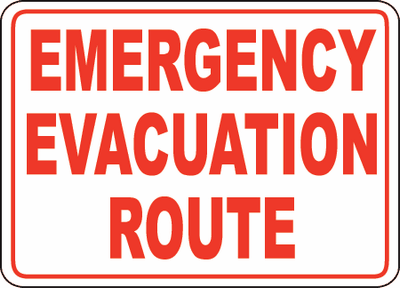 Emergency Sign 06