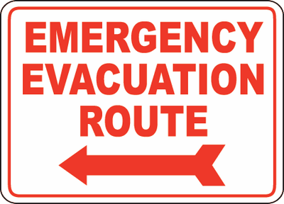 Emergency Sign 09