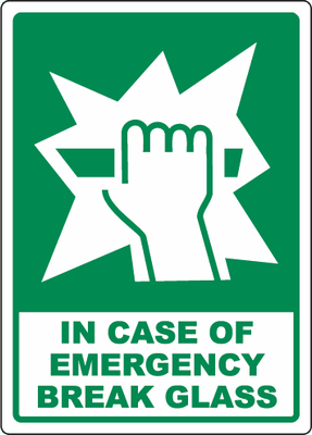 Emergency Sign 12