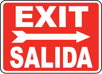 Exit Entrance Sign 26