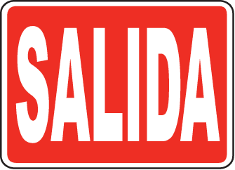 Exit Entrance Sign 29