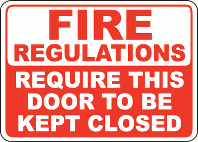 Fire Alarm Sign 18