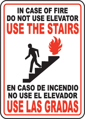 Fire Alarm Sign 57