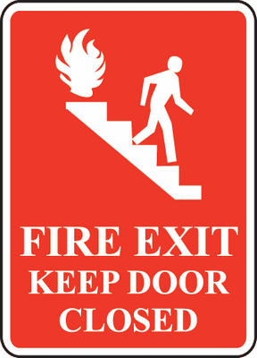 Fire Alarm Sign 58