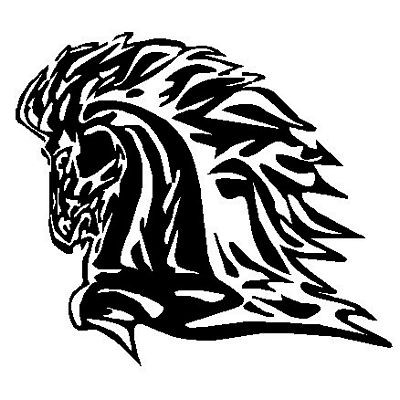 Horse decal 242a