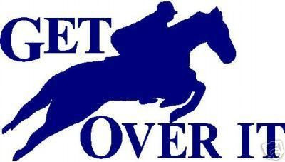 HORSE JUMPING EQUESTRIAN RODEO Vinyl Decal