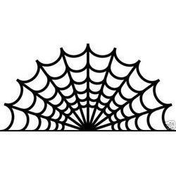 Spider Web Vinyl Decal Sticker 2