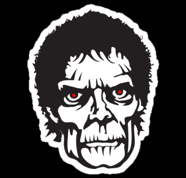 Walking Dead Zombie Sticker 25