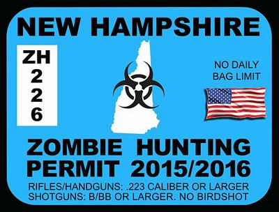 NEW HAMPSHIRE ZOMBIE