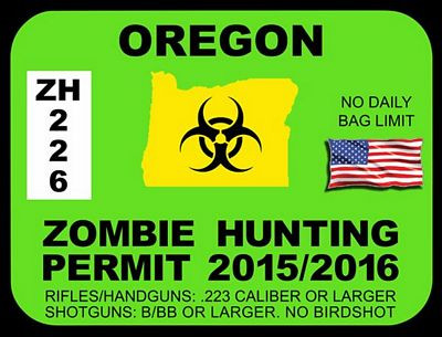 OREGON ZOMBIE