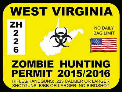 WEST VIRGINIA ZOMBIE