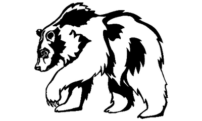 Bear Decal 004