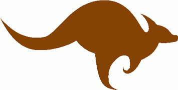 Kangraoo Animal Decals 03