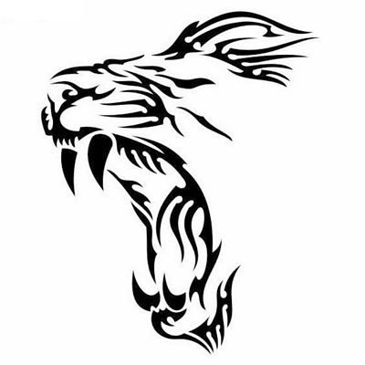 Lion Funny Vinyl Decals Motorcycle Car Stickers Car Styling