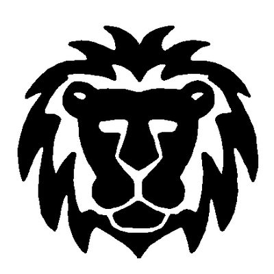 Lion Head 2 auto decal 961