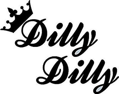 dilly dilly auto decal