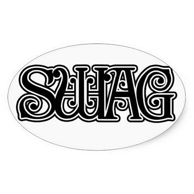 SWAG Oval Sticker
