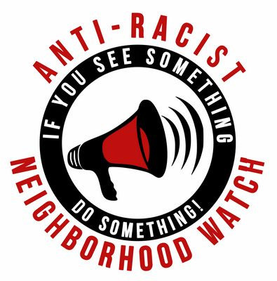 ANIT RACIST DO SOMETHING sticker