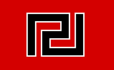 Neo Nazism Flag Sticker