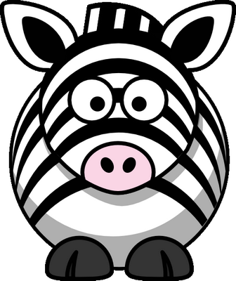 Zebra Color Decal